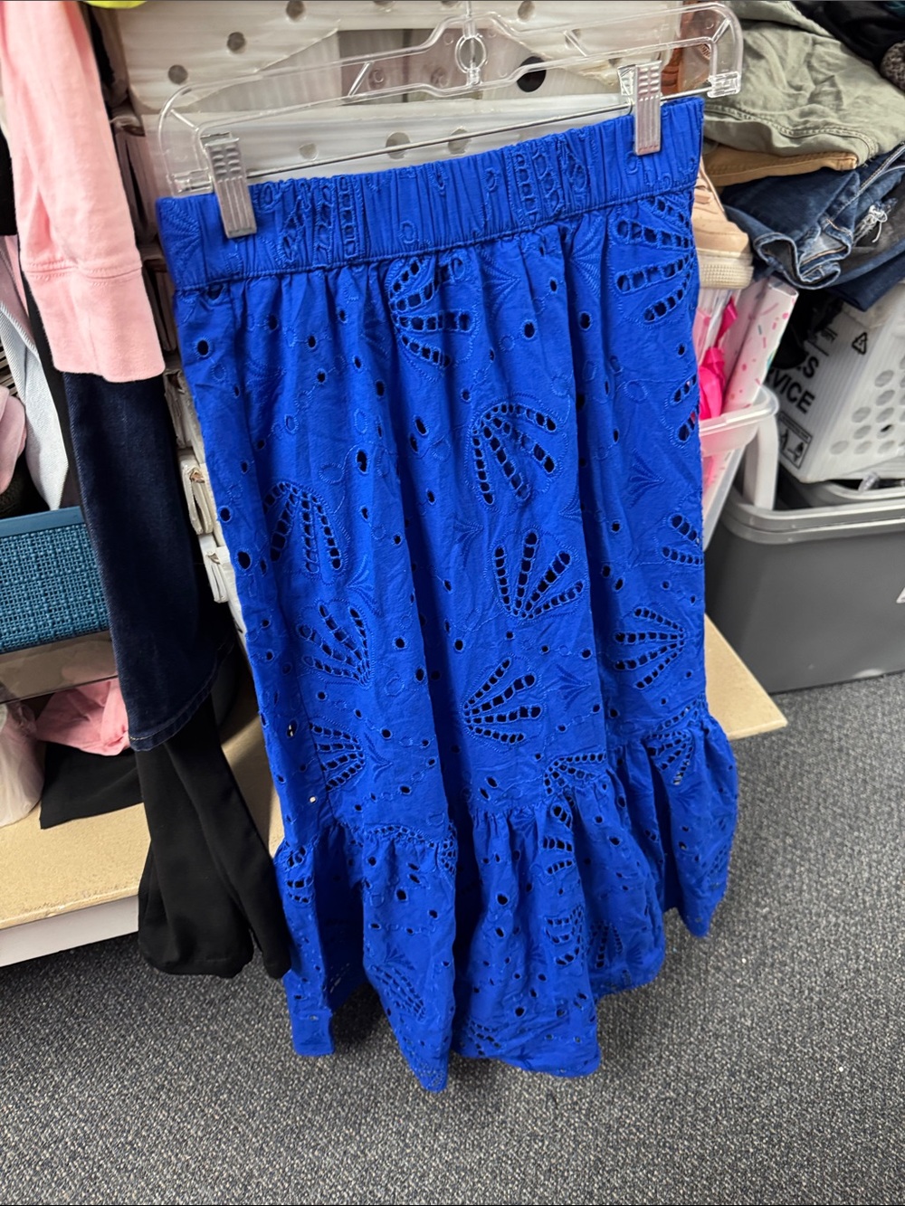 Loft eyelet skirt S // 080249